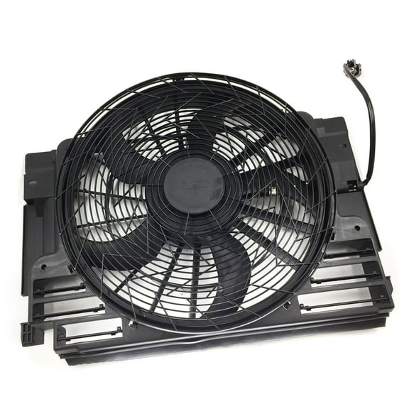 A/C Radiator Condenser Cooling Fan For 2000-2006  BMW X5  64546921381  64546921940 BM3020102 611400
