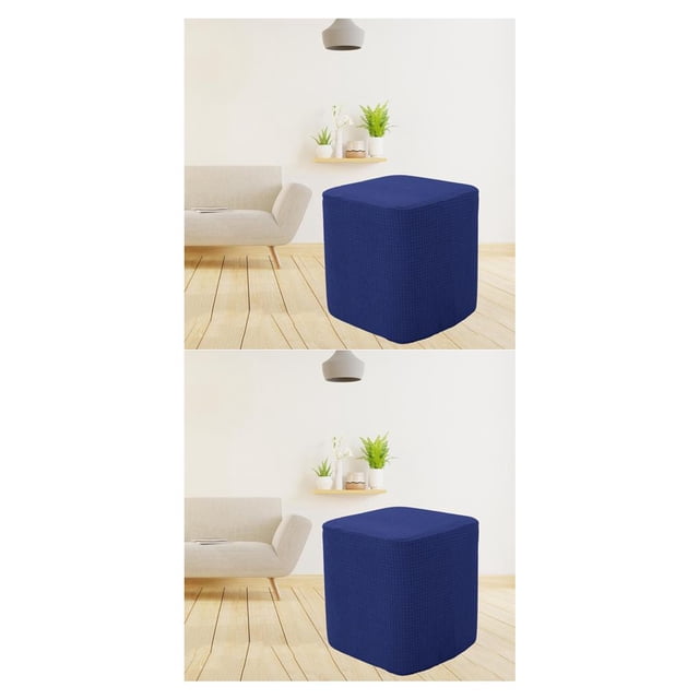 Naiovety Reposapiés cuadrado Fundas otomanas Funda decorativa para reposapiés Type1