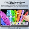 thumbnail image 3 of HP OmniBook 3 16" FHD+ Touchscreen Laptop, AMD Ryzen 5 40, 16GB RAM, 256GB SSD, Windows 11 Pro, 3 of 7