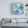 thumbnail image 2 of Trademark Fine Art "Blue Flowers Whisper III" Canvas Art by Silvia Vassileva, 2 of 4