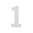thumbnail image 5 of MLINS Wood Wedding Table Number Card for DIY Decoration Perfect for Special Events and Parties White 8cm, 5 of 8