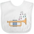 thumbnail image 3 of Inktastic Trumpet Marching Band Musician Boys or Girls Baby Bib, 3 of 4