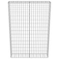 thumbnail image 3 of vidaXL Gabion Wall with Covers Galvanised Steel 100x20x150 cm, 3 of 4