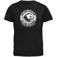 thumbnail image 1 of Destroy Racism Panda Funny Black Adult T-Shirt, 1 of 1