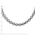thumbnail image 3 of Acier Inoxydable 20 Pouces Cercle Lien Collier Pendentif Breloque, 3 of 7