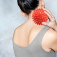 thumbnail image 4 of TISHITA Balls with Hand Exercise Ball Multipurpose Compact Portable Manual Plantar Balls Orange, 4 of 6