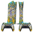 thumbnail image 2 of Summer Sicilian Tiles Citrus Lemons Majolica Mediterranean PS5/PS5 Pro/PS5 Slim Digital Disc Skin Sticker For Console And Controller Skins, 2 of 7