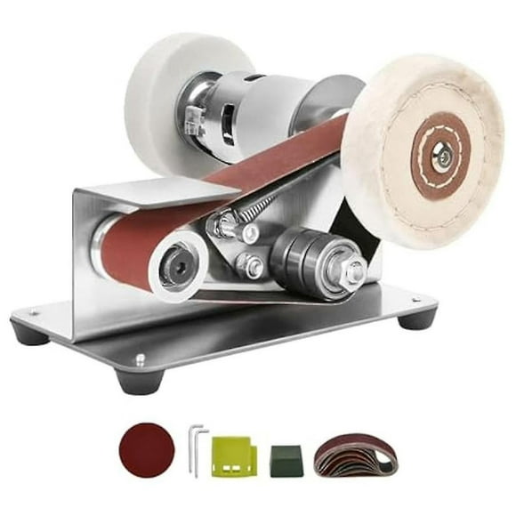 Boreal Craft Hand Drills Cordless Mini Belt Sander 7 Adjustable Speed Sharpener 15 Belt Grinder Power Belt Sander For Metal Working And Woodworking