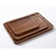 thumbnail image 3 of 10pcs Bandeja de Refrescos Té Desayuno licencia Accesorios Hogar Casa BLESIY Bandeja de madera, 3 of 8