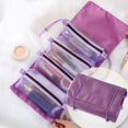 thumbnail image 3 of 4-in-1 Travel Toiletry Organizer Bag High Capacity Detachable Classified Storage Mesh Zipper Bag, 3 of 7
