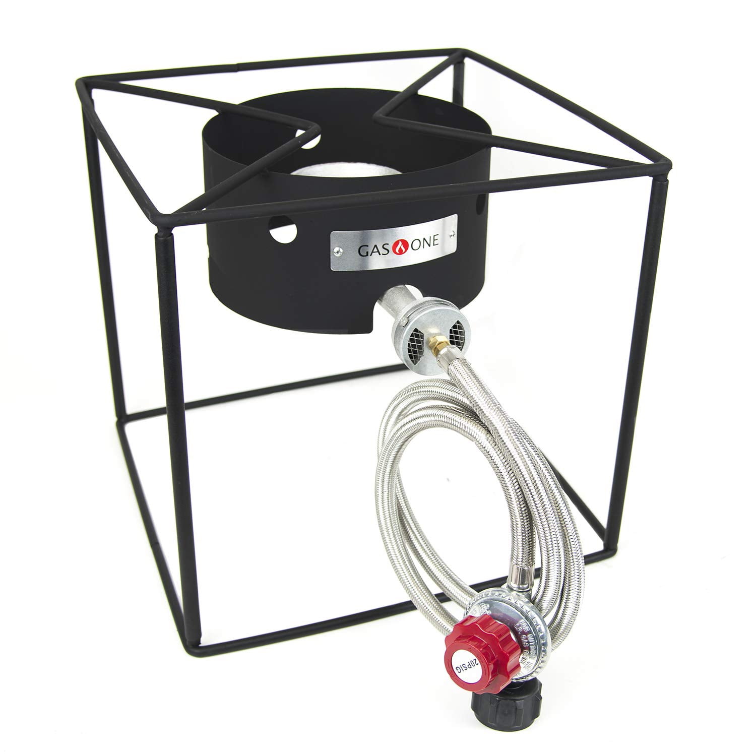 Gas One Portable Collapsible Propane Burner with Propane Hose 