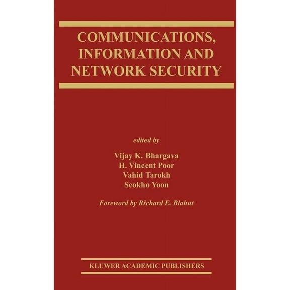 The Springer International Engineering a Communications, Information and Network Security, Book 712, (Hardcover)