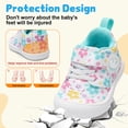 thumbnail image 3 of JOINFREE Baby Shoes Girls Boys Wide Barefoot Sneakers Infant First Walking Shoes, 3 of 6