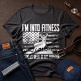 thumbnail image 4 of Jollimate I'm Into Fitness Deer In My Freezer Shirt, Funny Men's Hunting Graphic Tee, Cool Retro American Men's T-Shirt, 4 of 6