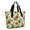 White Sunflower, variant on Tote Bag for Women - Sunflower Shoulder Bag - Large Utility Work Duffle Bag with Zipper Handbag for Travel, Work, Sprots