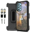 thumbnail image 1 of Value Pack ! for Samsung Galaxy A52 5G Phone Case 360° Cover Clip Kickstand Holster Hybrid Shock Bumper, 1 of 4