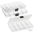 thumbnail image 3 of 6 Packs: 3 ct. (18 total) Small Clear Bead Storage Cases by Bead Landing, 3 of 3