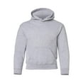 thumbnail image 2 of Gildan - Heavy Blend Youth Hooded Sweatshirt - 18500B - Sport Grey - Size: S, 2 of 3