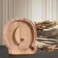 thumbnail image 4 of SDNall Personalized Wooden Name Money Box Wooden Deposit Box Twenty Six English Letters, 4 of 9