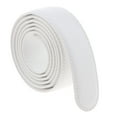 thumbnail image 6 of Men's belt leather belt without holes replacement men's gift 3.5 cm wide 3 # White, 6 of 8