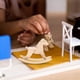 thumbnail image 5 of Caballo mecedor en miniatura, silla de caballo en miniatura, accesorio de caballo mecedor de madera, modelo de caballo mecedor, 5 of 7
