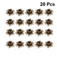 thumbnail image 3 of Miangastore 20Pcs Ancient Green Lotus Beads Flower Caps for Jewelry Makers, 3 of 8