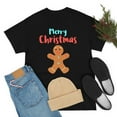 thumbnail image 3 of Gingerbread Man Funny Christmas Pajamas for Men Plus Size Christmas PJs for Men Plus Size Christmas Tee, 3 of 8