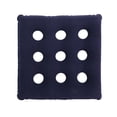 thumbnail image 1 of Yuarrent Waffle Cojín Inflable Lavable Ligero Dispersando la Presión Transpirable Impermeable Asiento Lavadora Tren Decoración del hogar Azul oscuro Yuarrent HA062771-01, 1 of 6