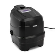 Open Box Intex PureSpa Plus Greystone Inflatable Square Hot Tub Spa, 83 x 28