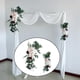 thumbnail image 4 of 2 piezas de arco de flores, guirnalda floral de rosas, arco de flores colgantes rosa champán, 4 of 9