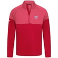 thumbnail image 2 of Men's Levelwear Red Washington Nationals Classic Stripes Insignia 2.0 Pullover, 2 of 3
