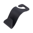 thumbnail image 5 of Juego de 8 ganchos para asiento de coche, ganchos para reposacabezas de asiento trasero, ganchos de almacenamiento multifuncionales y resistentes (negro), 5 of 5