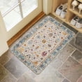 thumbnail image 4 of Bohemian Light Orange Ethnic Pattern Rug Door Mat 30 X 17 Inch Welcome Doormat Indoor Outdoor Entrance Floor Mat Non Slip Spring Summer Decor Rubber Mats, 4 of 6