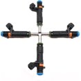 thumbnail image 1 of Petrol Injector Car Injector 4pcs for Saturn for Astra 2008-2009 1.8L L4 Car Fuel Injectors Nozzle 55353806, 1 of 8