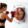 thumbnail image 2 of Music Boxing Machine, Smart Boxing Machine for Adults with Boxing Gloves, 9 Modes & 9 Speeds Wall Mounted Music Punching Machine for Home Gym Office Workout (Rainbow), 2 of 10