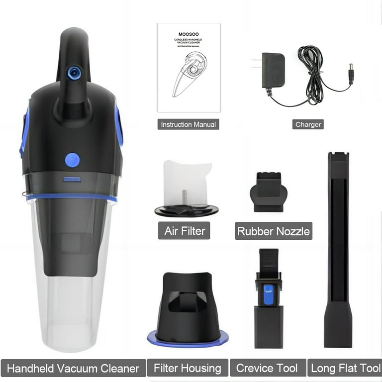 Handheld Vacuum Cordless, 8500PA Strong Suction Hand Held Vacuum