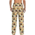 thumbnail image 2 of Bixox Men's Thanksgiving Patterned Pajama Pants with Pockets Lounge Clothes for Home, 2 of 5