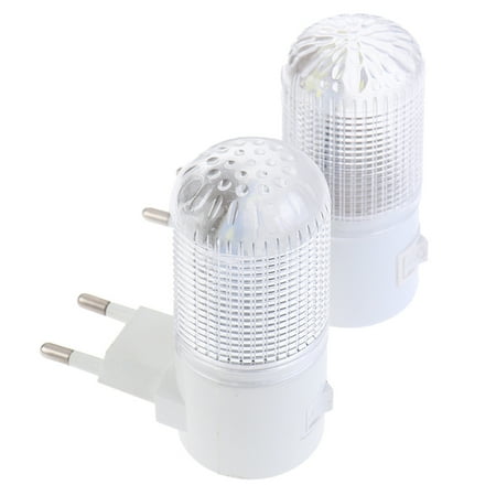 

2pcs Emergency Light Wall Lamp Home Lighting LED Night Light EU PlALUKB TiYHAPAL