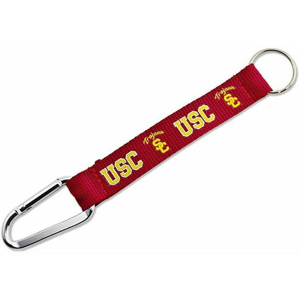 USC Trojans NCAA USC Lanyard Carabiner Keychain