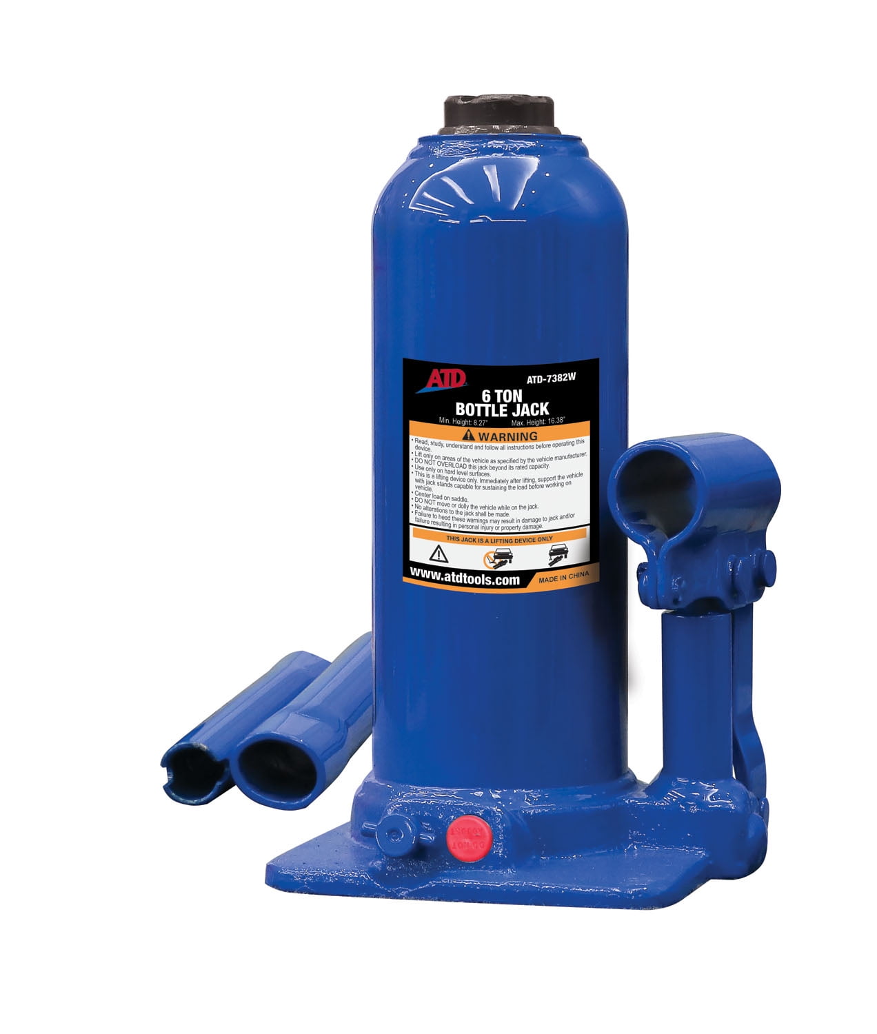 ATD Tools ATD7382W 6 Ton Bottle Jack