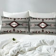 thumbnail image 3 of Western Boho Bedding Sets Queen Southwestern Aztec Bed Sheets Bohemian American Fitted Sheet Adults Men,Exotic Tribal Geometric Bed Sheets Farmhouse Home Room Decor（No Top Sheet）, 3 of 5