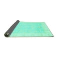 thumbnail image 2 of Ahgly Company Indoor Rectangle Oriental Turquoise Blue Traditional Area Rugs, 2' x 3', 2 of 4