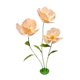 thumbnail image 3 of Flores gigantes para bodas, flores artificiales, guirnaldas florales decorativas versátiles Champán, 3 of 9