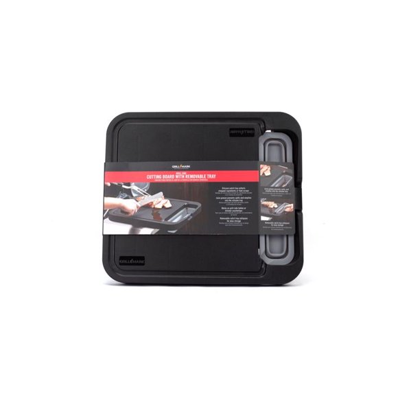 Tabla de cortar Grill Mark de polipropileno, paquete de 1