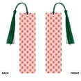 thumbnail image 2 of Kdxio Strawberry Print Metal Tassel Bookmarks,Perfect Gift for Art Lovers and Bookworms Metal Bookmarks for Women, 2 of 8