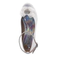 thumbnail image 6 of Badgley Mischka Dress Shoes Girls, Elegant Sparkle formal Occasion Fashion forward Comfort Fit (Little Kid Big Kid), White Patent, Size: 13, 6 of 7