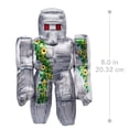 thumbnail image 3 of Minecraft Iron Golem Plush Toy, 8-inch Collectible Soft Doll Inspired by A Minecraft Movie, 3 of 6