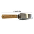 thumbnail image 3 of Stainless Steel Watermelon Slicer, 2026 New Triangle Watermelon Cutter, Watermelon Knife Slicer Tool with Wooden Handle for A Wide Variety Watermelon, Cantaloupe, Honeydew, Apples, and More, 3 of 7
