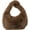 Coffee, variant on Handbag for Women Women's Faux Fur Fluffy Hobo Bag Furry Handbag Purse Half Moon Bags