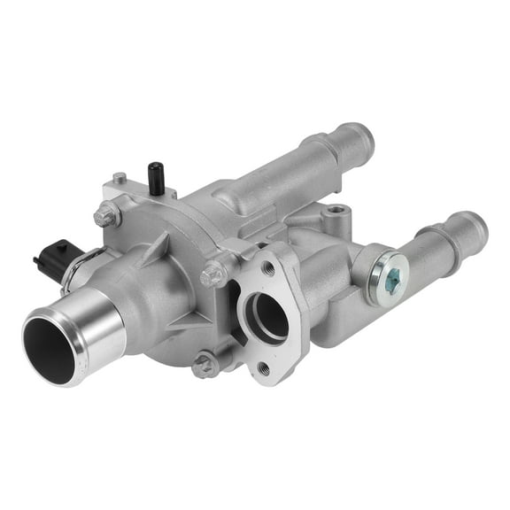 Unique Bargains 1 Pc Car Thermostat for Chevrolet Cruze 2011-2016 Sonic 2012-2018 1.8L Durable Aluminum Alloy Silver Tone Engine Coolant Thermostat Housing Assembly